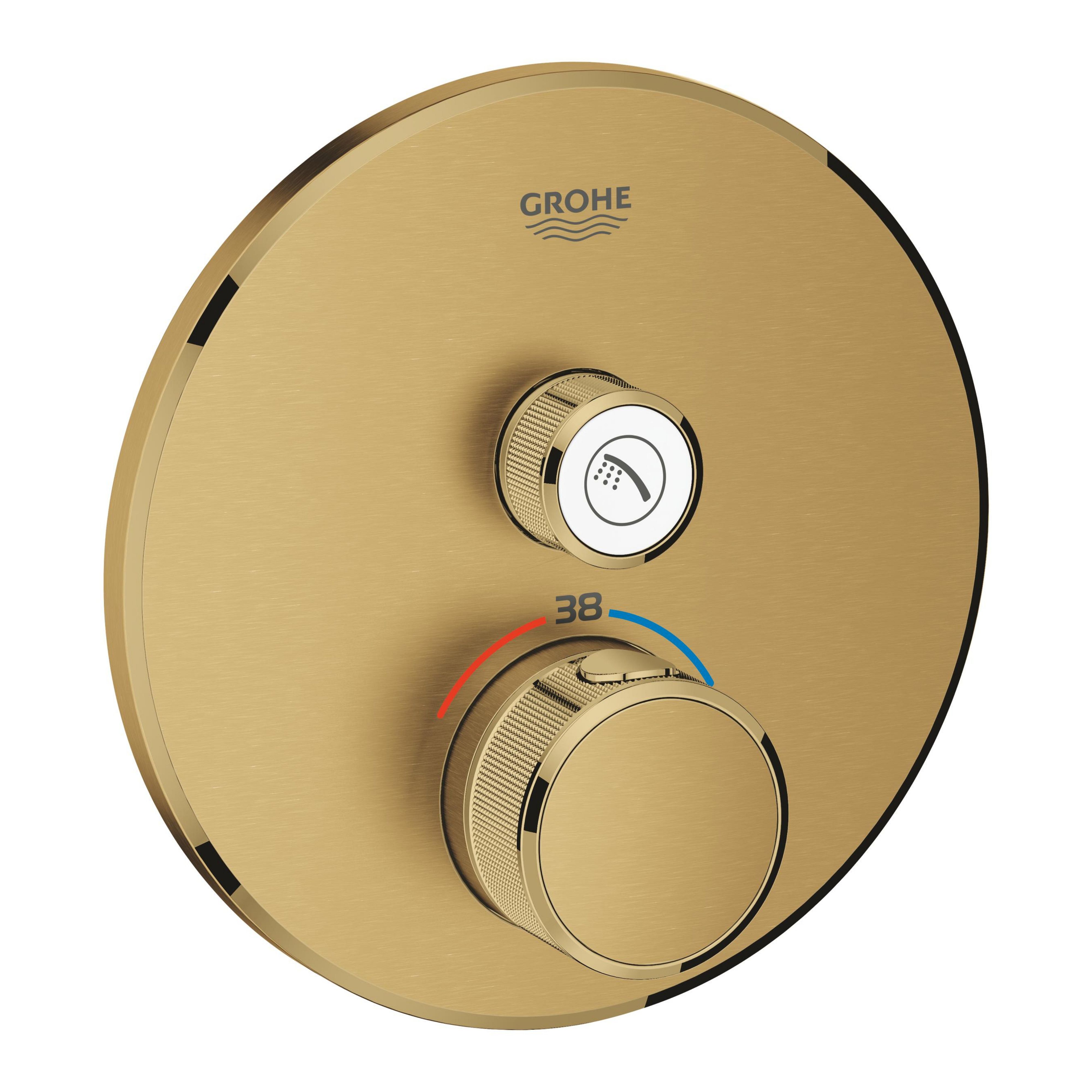 Grohe Grohtherm SmartControl mitigeur de douche encastrée oui Brushed Cool Sunrise 29118GN0