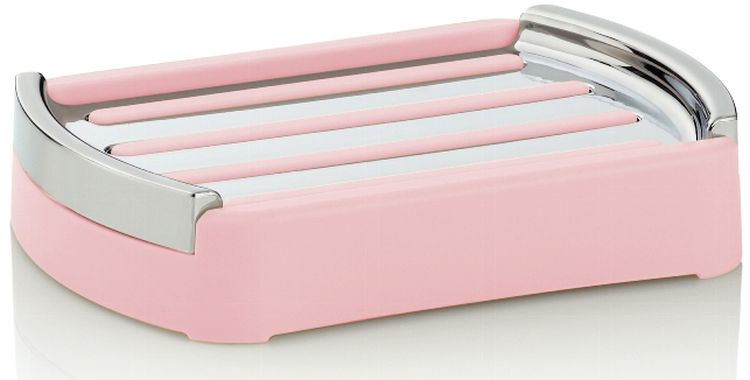 Kela Marta porte-savon sur pied chrome 24370