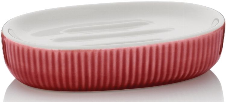 Kela Ava porte-savon sur pied blanc 24410