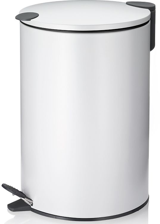 Kela Mats poubelle 12 l blanc-noir 10641