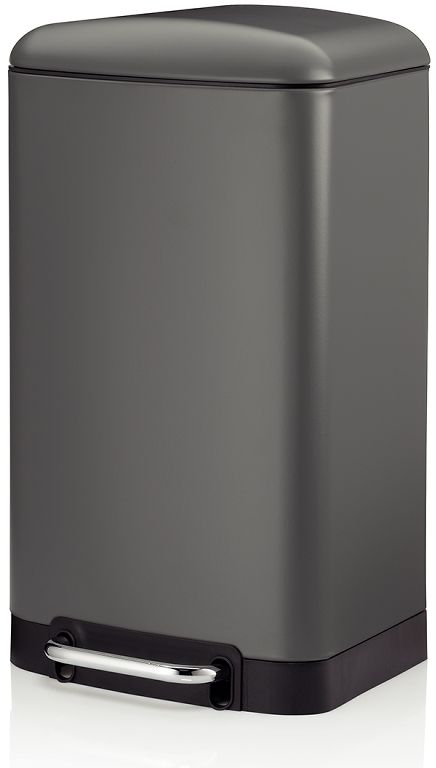 Kela Davino poubelle 30 l gris 10934