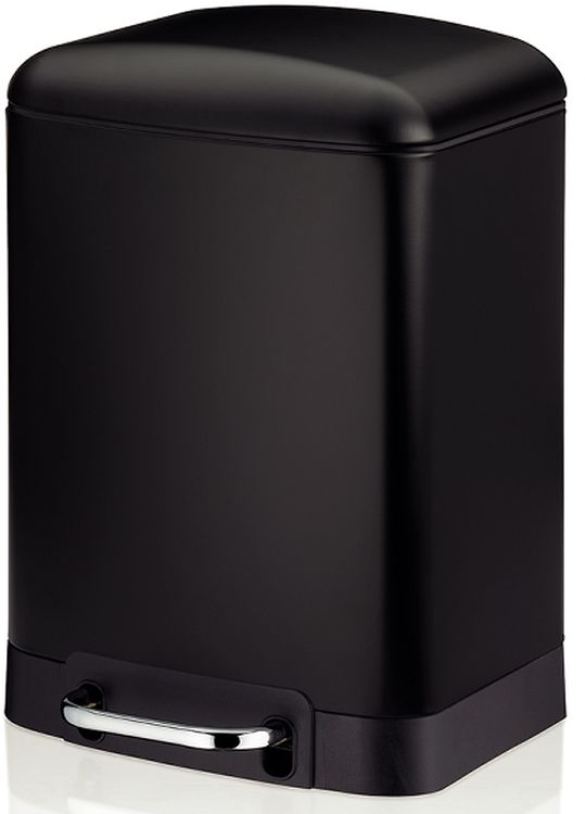 Kela Davino poubelle 6 l noir 22975