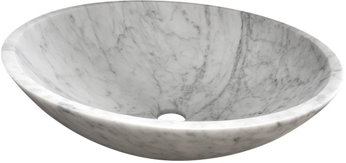 Sapho Blok lavabo 42x42 cm ronde à poser blanc 2401-42