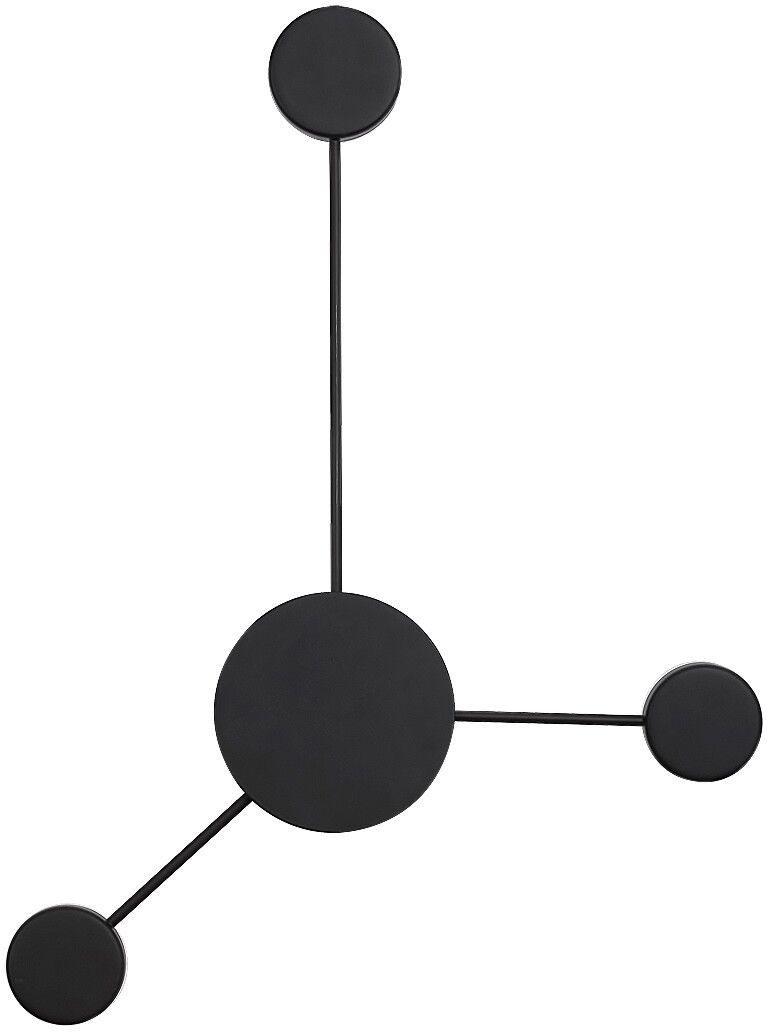 Rabalux Amadeo applique murale 3x W noir 6259