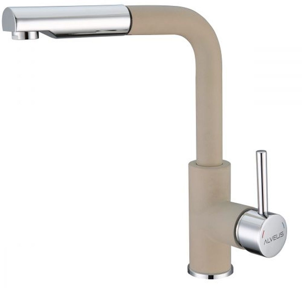 Alveus Siros mitigeur de cuisine sur pied beige 1129045