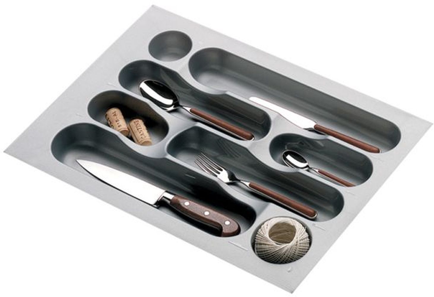 Alveus PE organisateur 49x35.2x4 cm gris 1090347