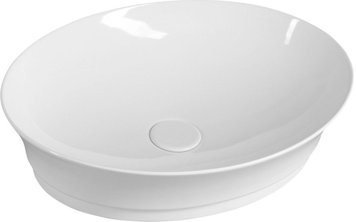 Sapho Idea lavabo 50x38 cm ovale à poser blanc WH102