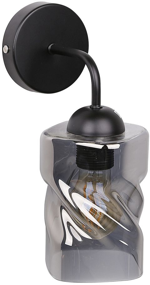 Candellux Felis applique murale 1x60 W noir-fumé 21-00125