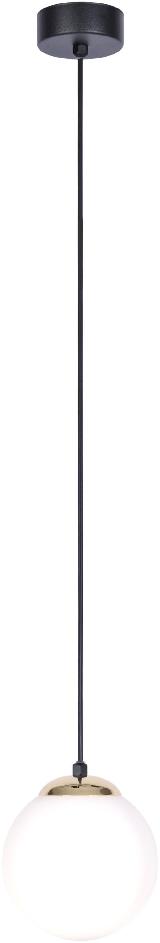 Kaja Isla lampe suspendue 1x40 W blanc-noir-patine K-4910