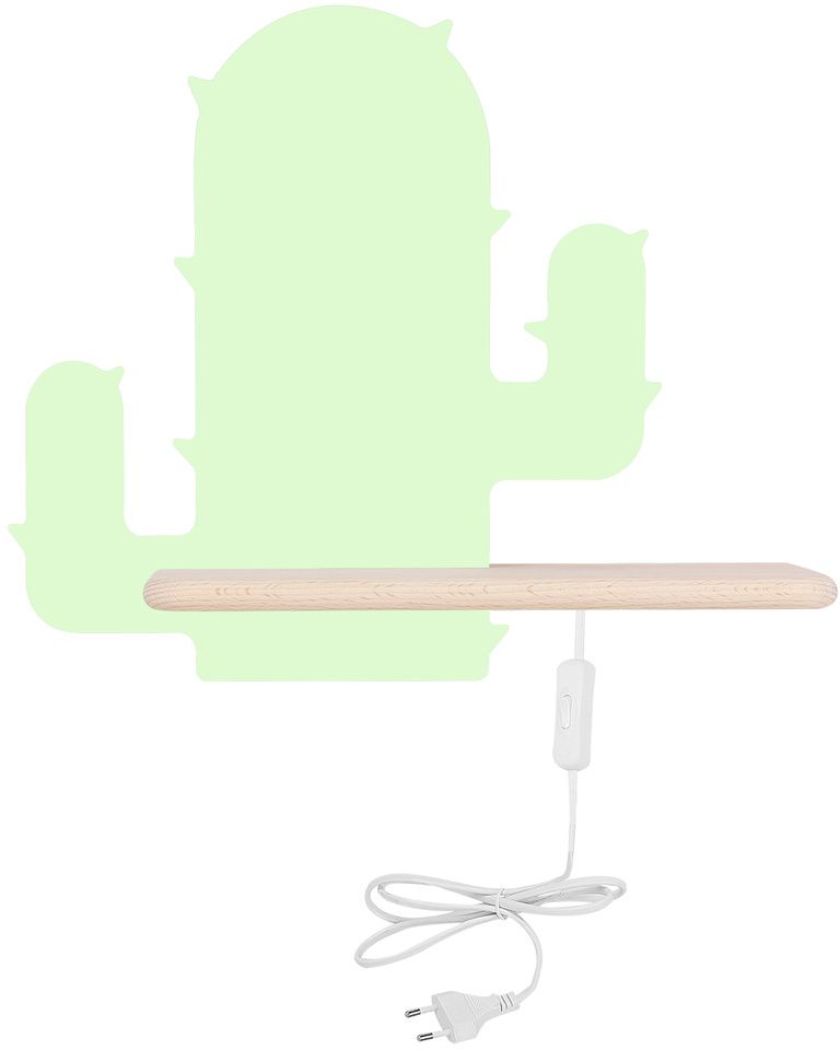 Candellux Cactus applique murale 1x4 W vert 21-00996