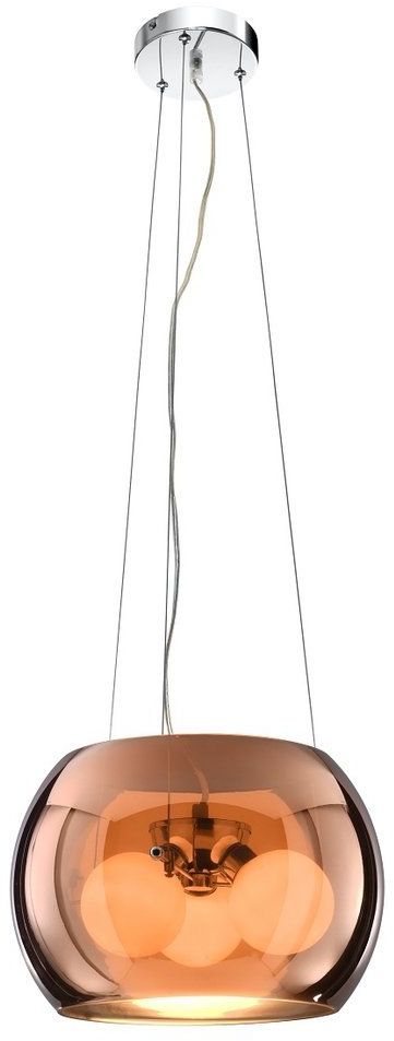 Candellux Gemo lampe suspendue 3x40 W cuivre 31-25104