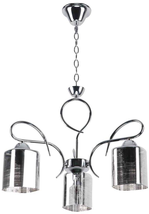 Candellux Italo lampe suspendue 3x40 W argenté 33-00699