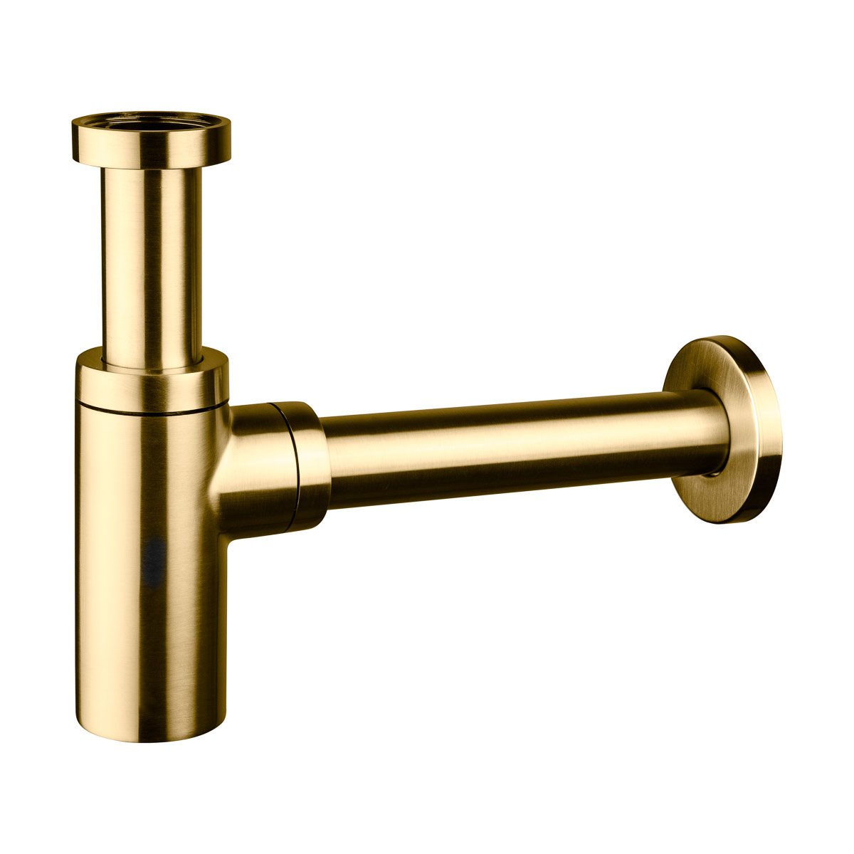 Oltens Hervik siphon de lavabo en bouteille doré brossé 02600810