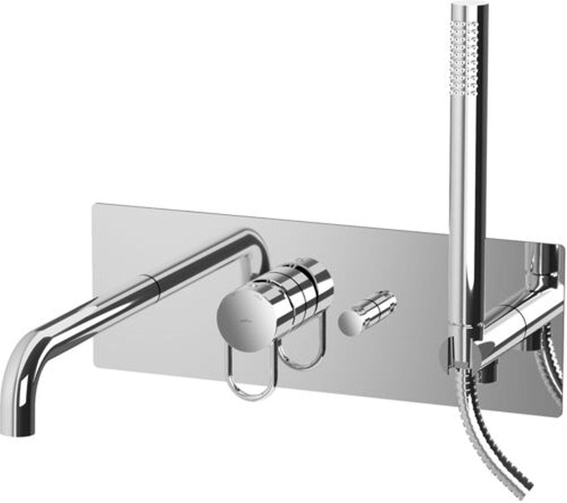 Paffoni Joker mitigeur bain-douche encastrée chrome JK001CR