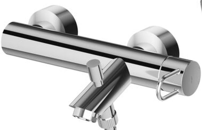 Paffoni Joker mitigeur bain-douche murale chrome JK022CR