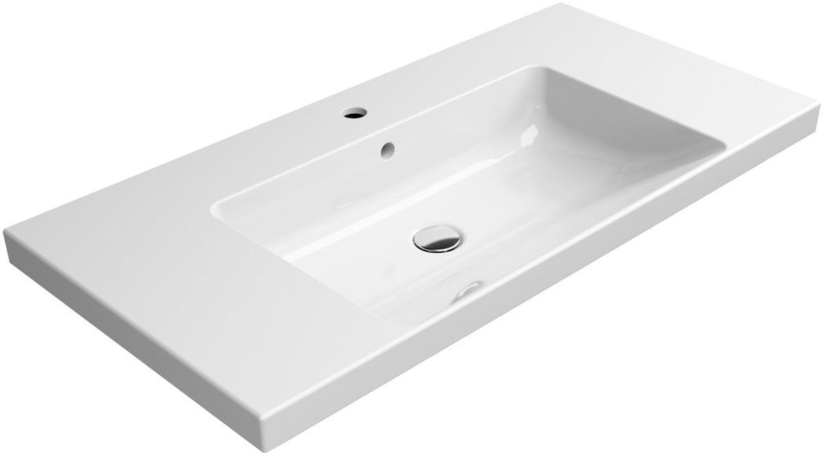 GSI Norm lavabo 100x50 cm rectangulaire classique blanc 8633111