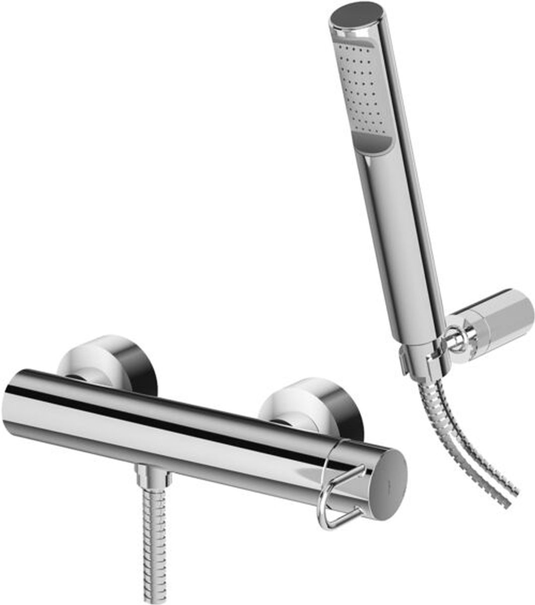 Paffoni Joker mitigeur de douche murale chrome JK168DCR