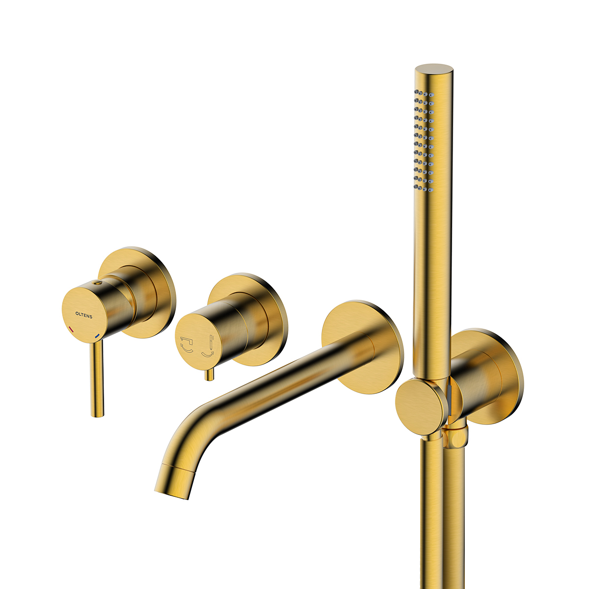Oltens Molle mitigeur bain-douche encastrée doré brossé 34105810