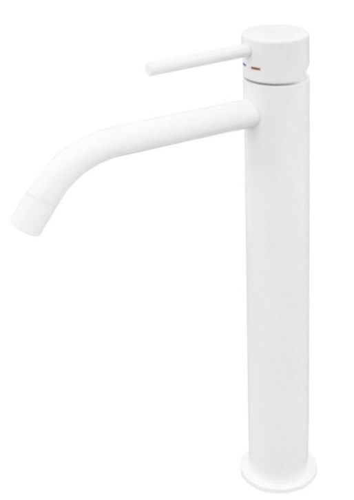 Paffoni Light mitigeur de lavabo sur pied blanc LIG081BO
