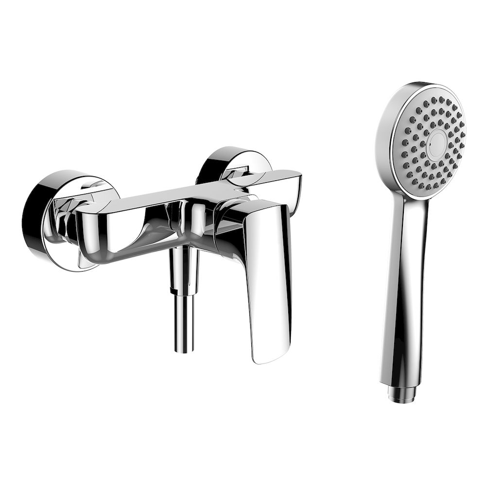 Laufen Laurin mitigeur de douche murale chrome HF500750100600