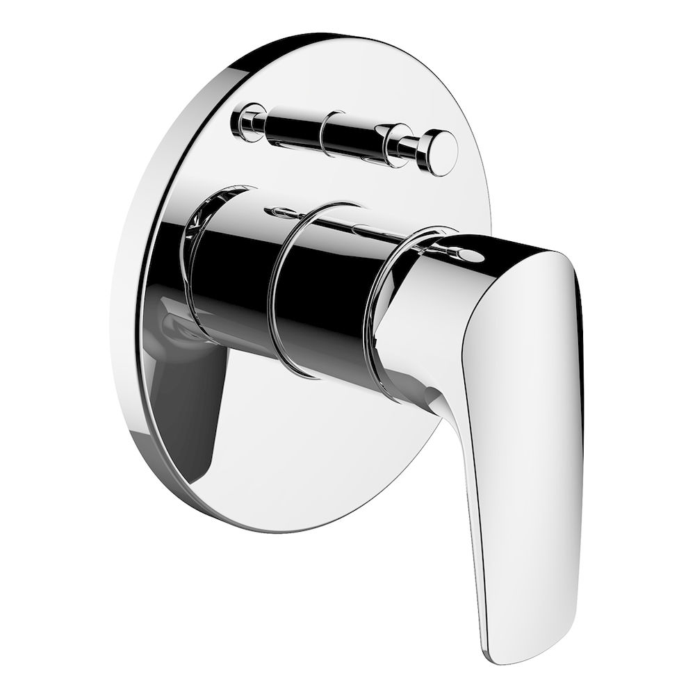 Laufen Laurin mitigeur bain-douche encastrée chrome HF500779100000
