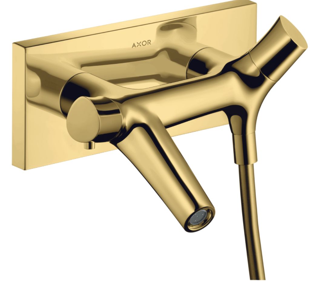 Axor Starck Organic mitigeur bain-douche murale oui doré 12410990