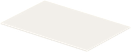 Duravit DuraSquare insert en verre pour console 0099718300