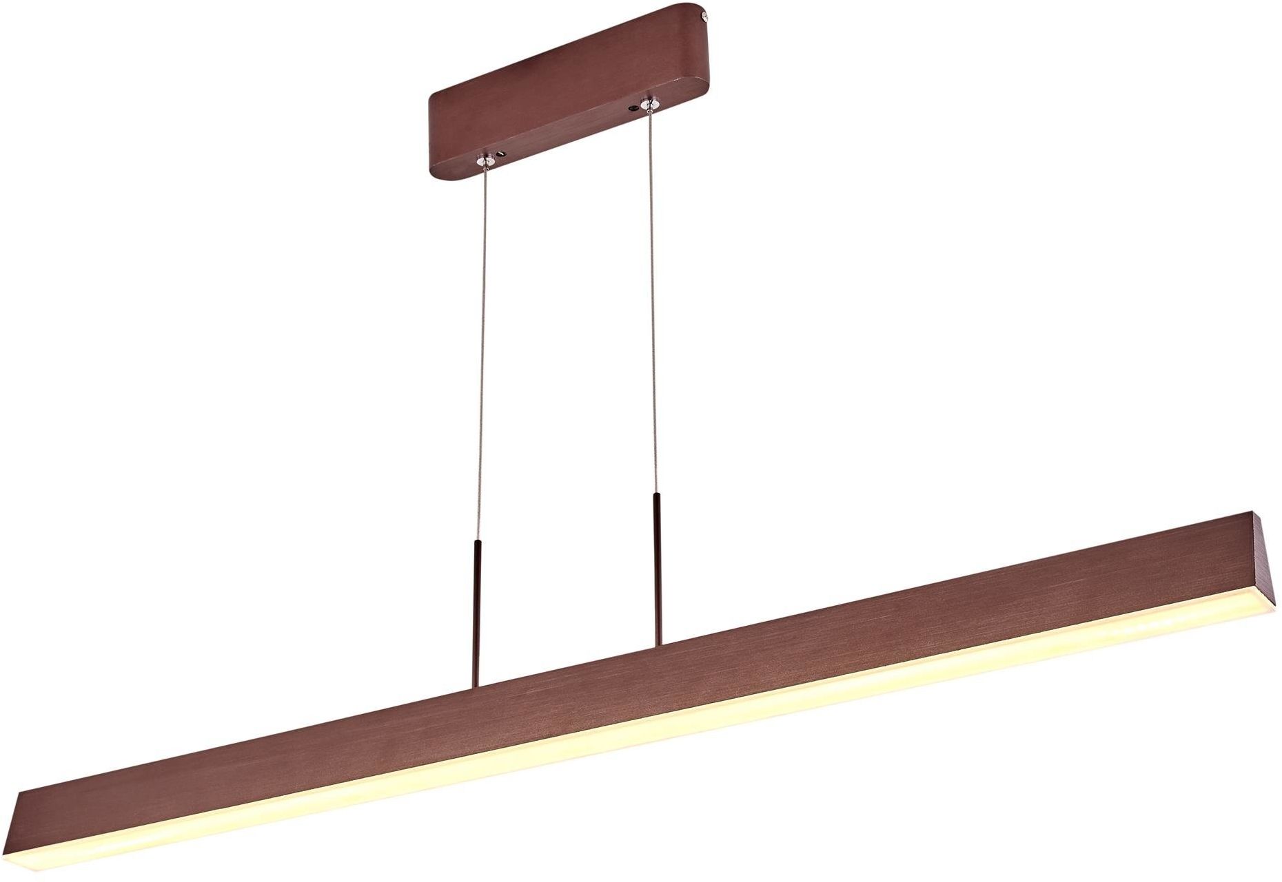 Apeti Coconut lampe suspendue 1x28 W marron A0010-310