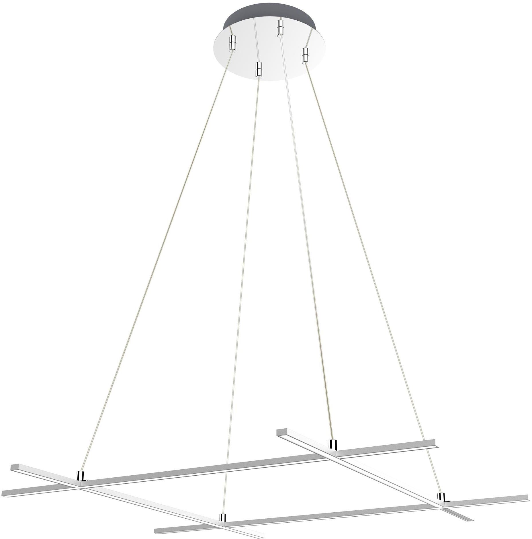 Apeti Andros lampe suspendue 1x30 W argenté A0020-330