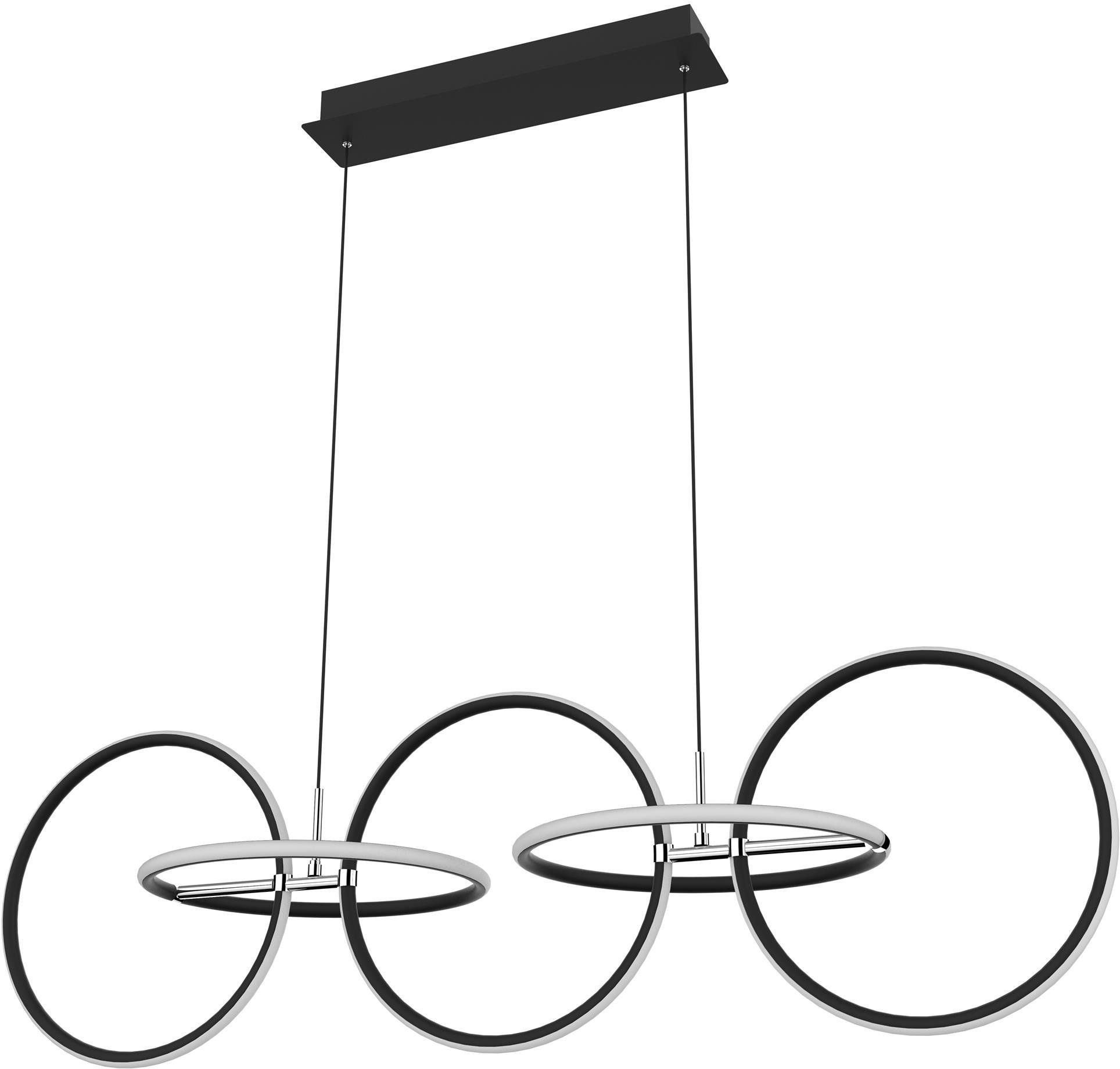 Apeti Kos lampe suspendue 1x60 W noir A0022-351