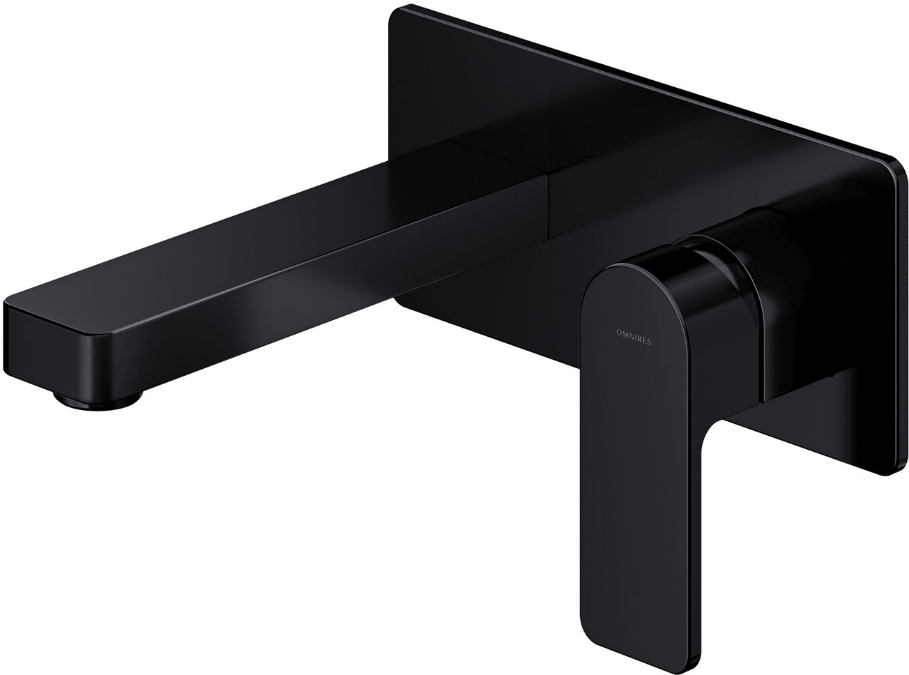 Omnires Baretti mitigeur de lavabo encastrée noir BA7815BL