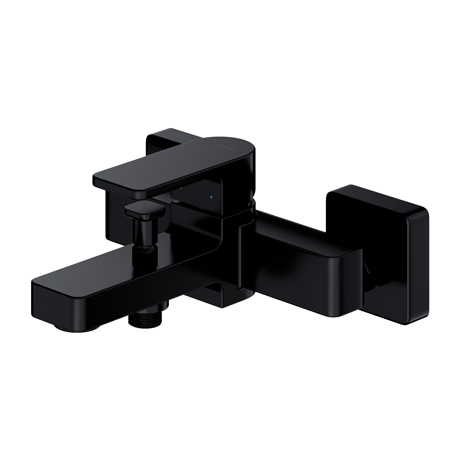 Omnires Baretti mitigeur bain-douche murale noir BA7830BL