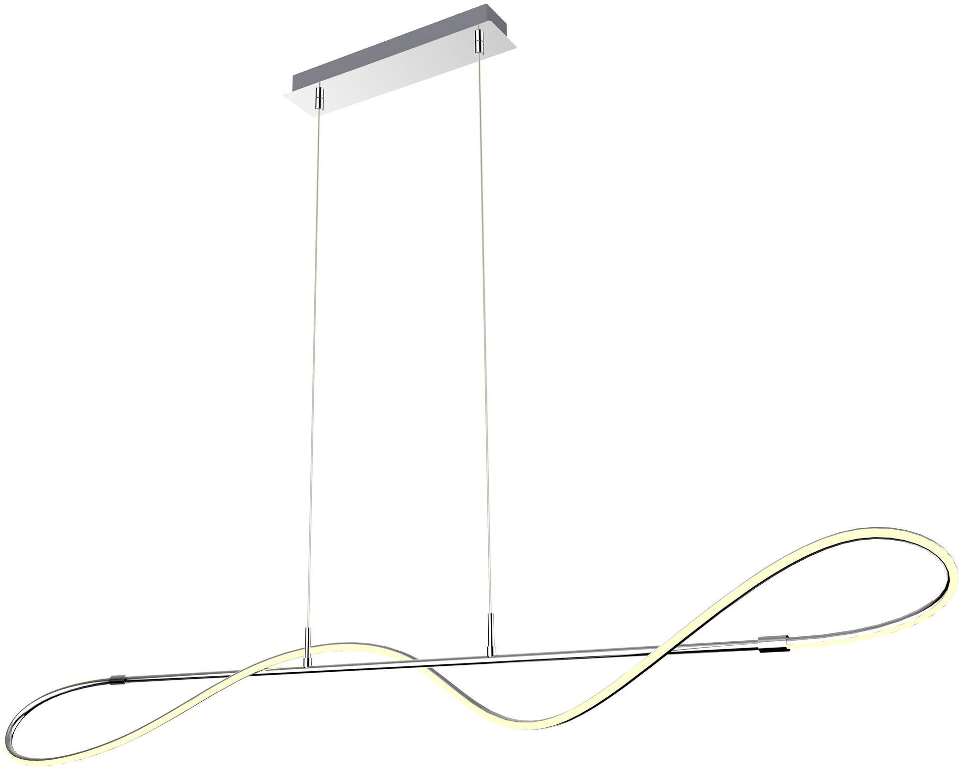 Apeti Mykonos lampe suspendue 1x24 W chrome A0027-310