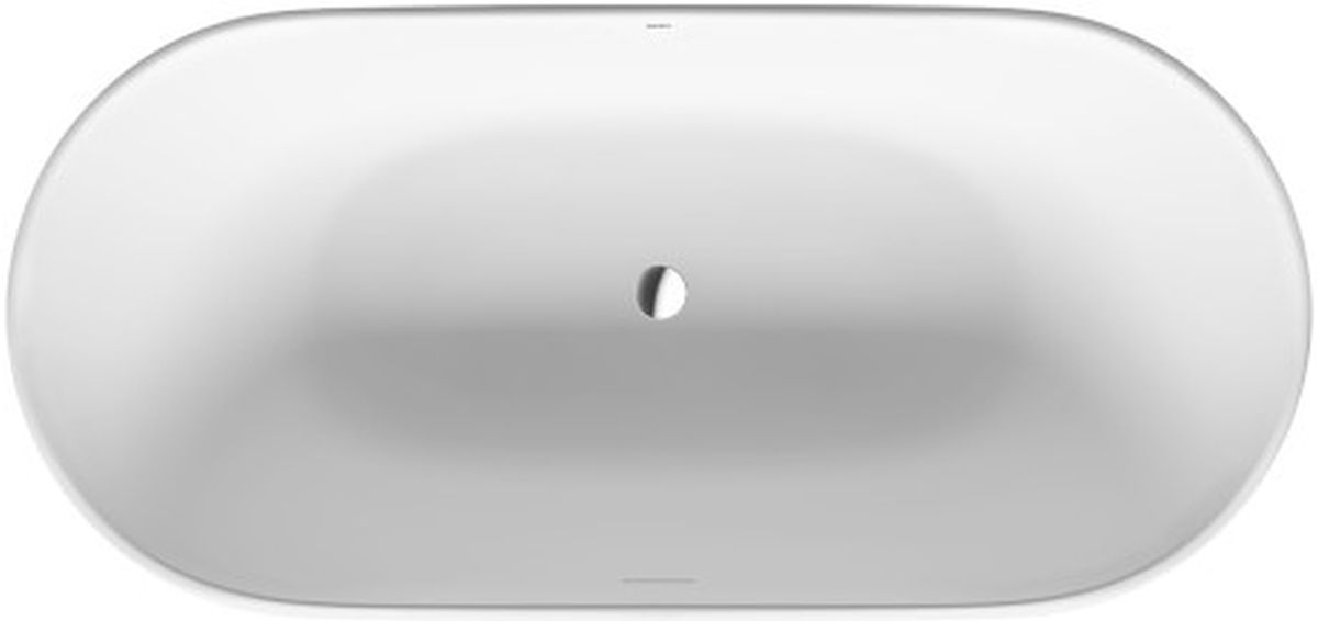 Duravit Luv baignoire autoportante 160x75 cm ovale blanc 700461000000000