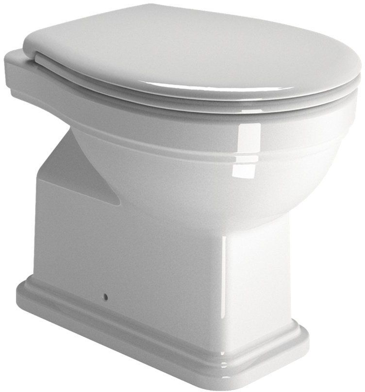 GSI Classic cuvette de wc sur pied blanc 871111