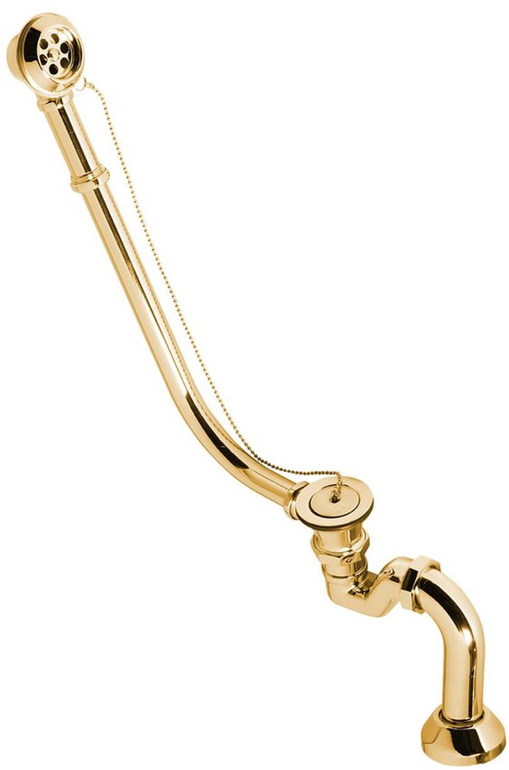Polysan Retro siphon de baignoire doré 71791