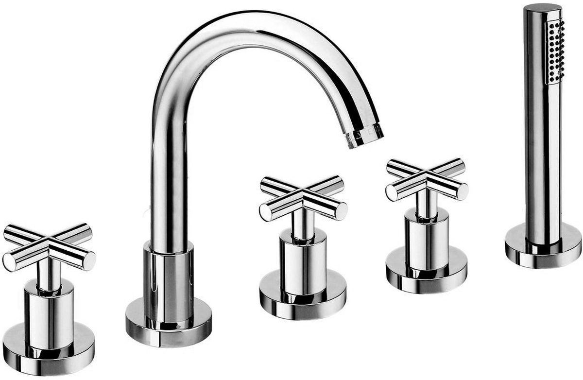 Sapho Axia mitigeur bain-douche pour baignoire chrome 532
