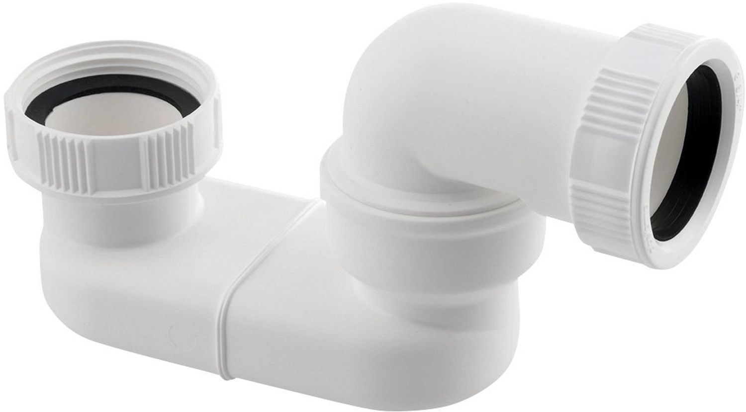 Polysan siphon de baignoire blanc 72693