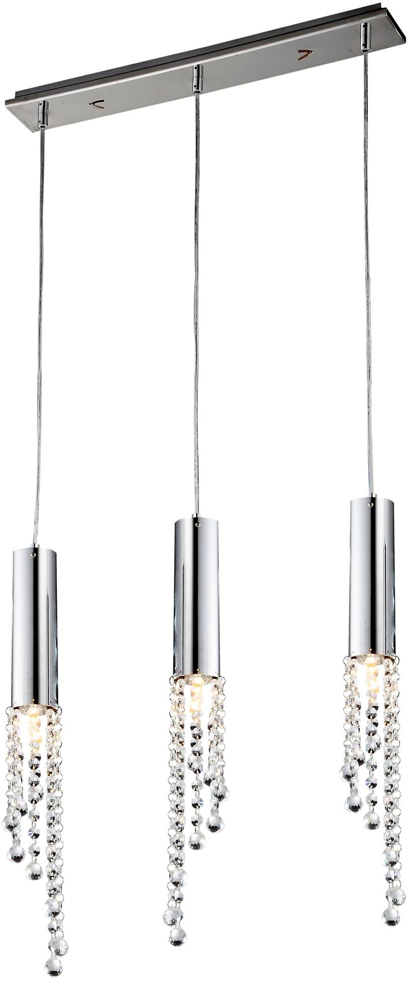 Candellux Duero lampe suspendue 3x3 W chrome 33-25272-Z