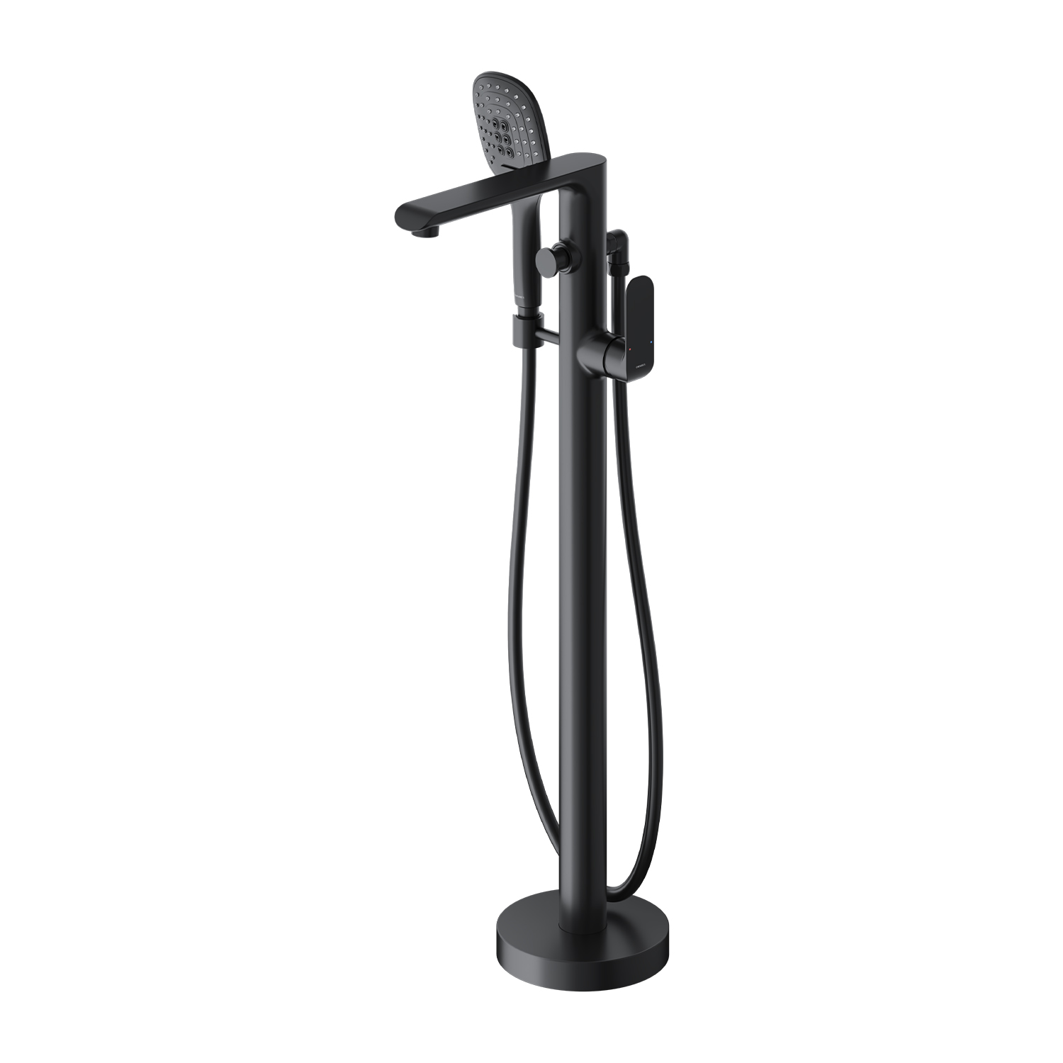 Omnires Sacramento mitigeur bain-douche autoportante noir SC2333XBL