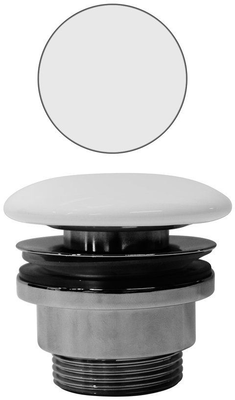 GSI bonde de lavabo blanc PVC09