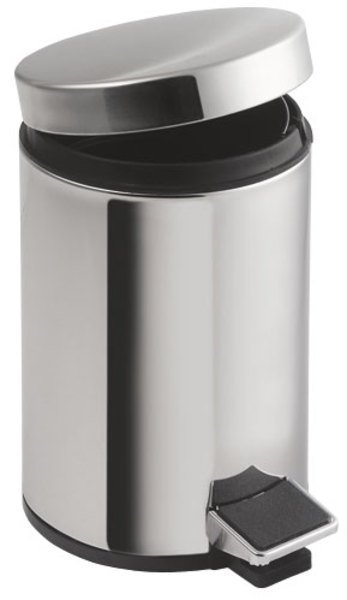 Aqualine Simple Line poubelle 12 l acier 27112