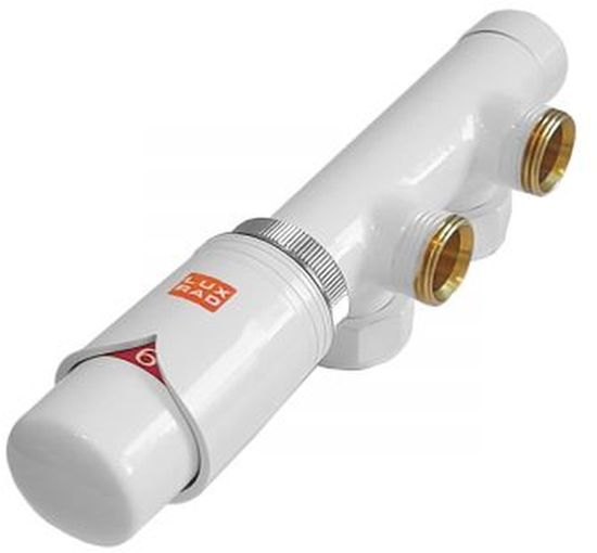 Luxrad Duo kit thermostatique blanc DKP9003