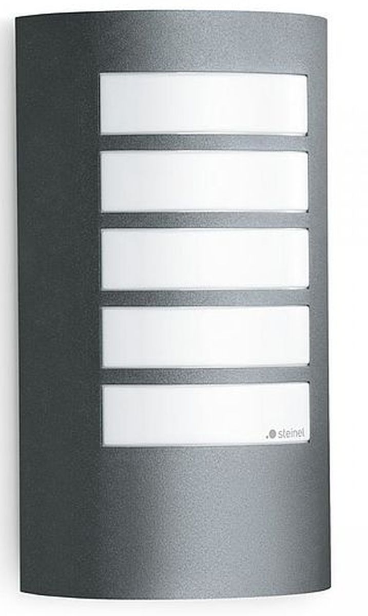 Steinel L 12 applique murale extérieure 1x60 W blanc-anthracite ST069155