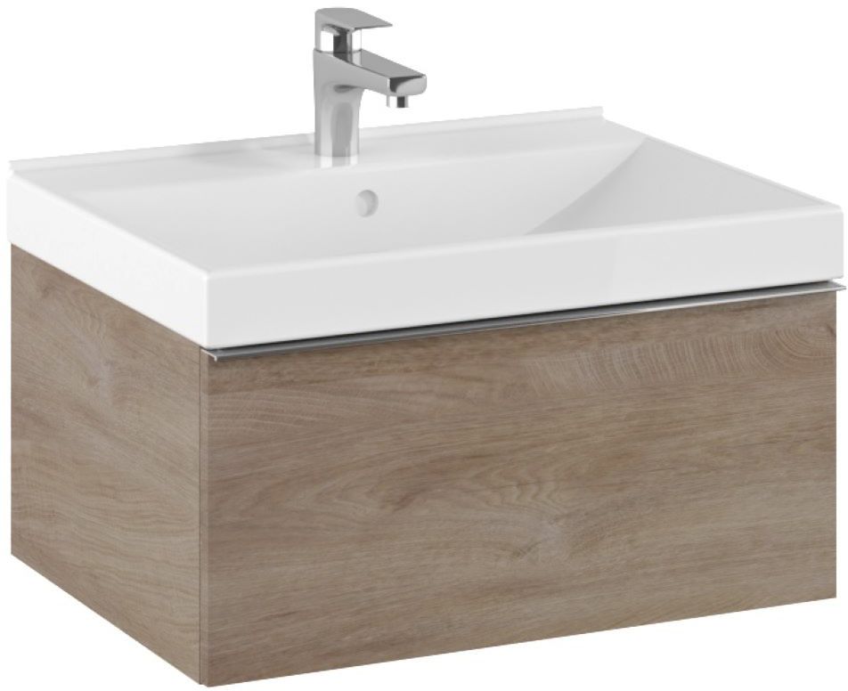 Elita Look armoire 60x44.9x28.1 cm sous-lavabo suspendu chêne RE010603027050