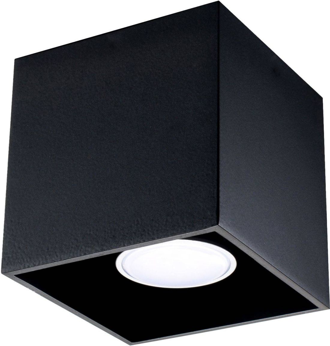 Sollux Lighting Quad plafonnier 1x40 W noir SL.0022