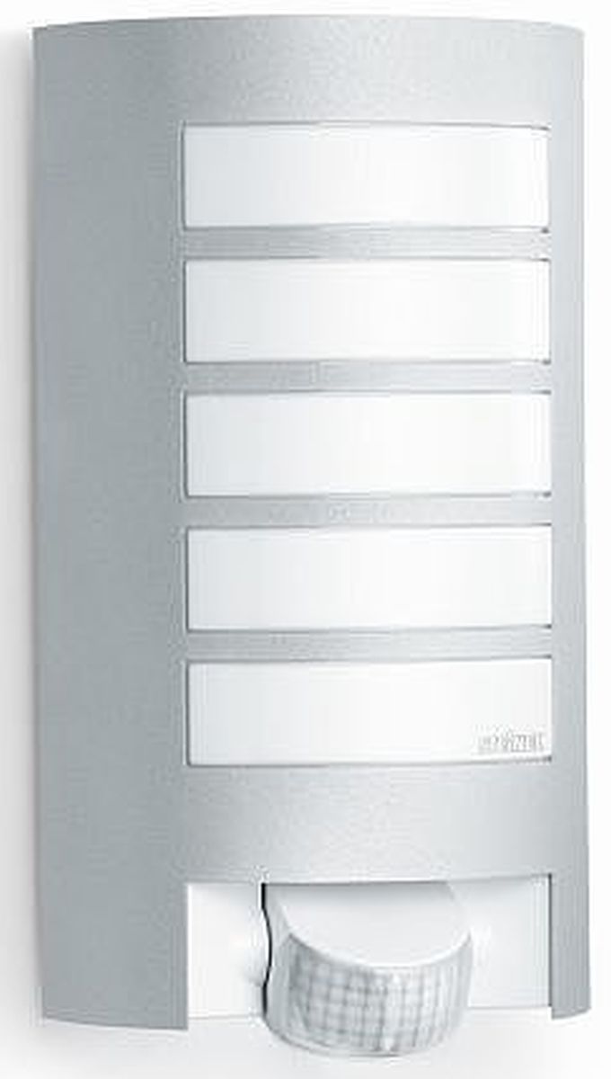 Steinel L 12 applique murale extérieure 1x60 W blanc-aluminium ST657918