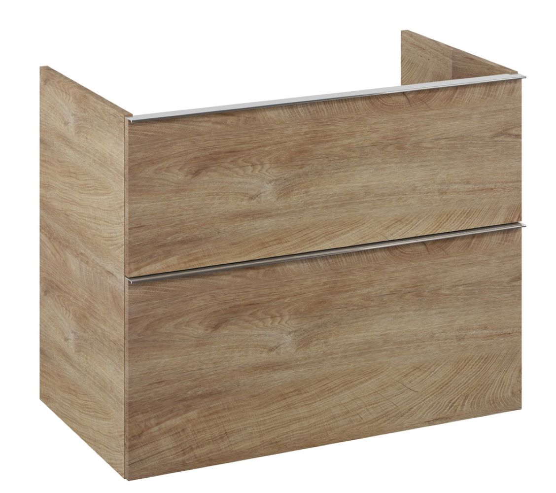 Elita Look armoire 80x44.9x63.5 cm sous-lavabo suspendu chêne RE080801027050