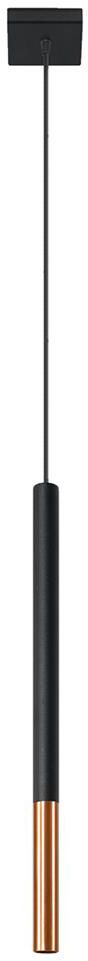 Sollux Lighting Mozaica lampe suspendue 1x12 W noir-cuivre SL.0888