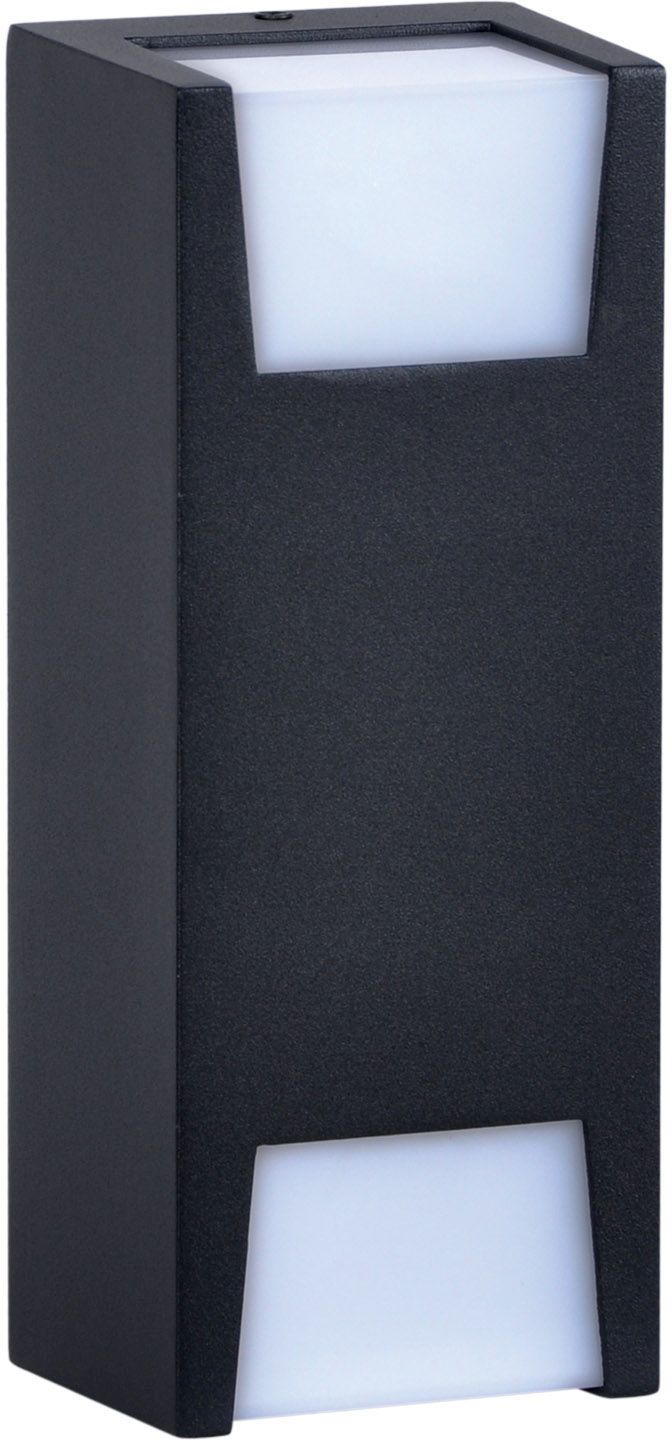 Kaja Slot applique murale extérieure 2x60 W blanc-noir K-8145